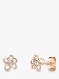 Jools by Jenny Brown Open Flower Stud Earrings