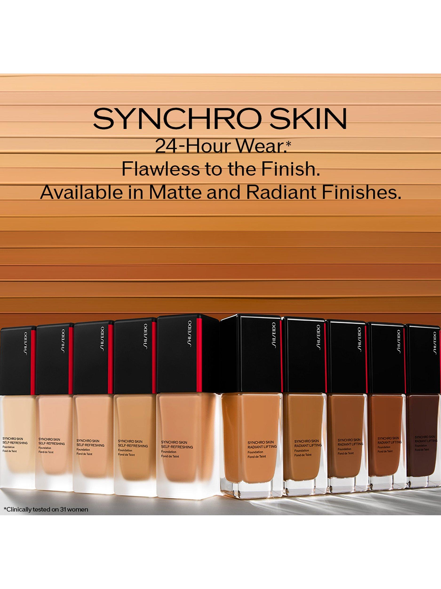 Product image 4 of 6, which shows Shiseido Synchro Skin Radiant Lifting Foundation, 320