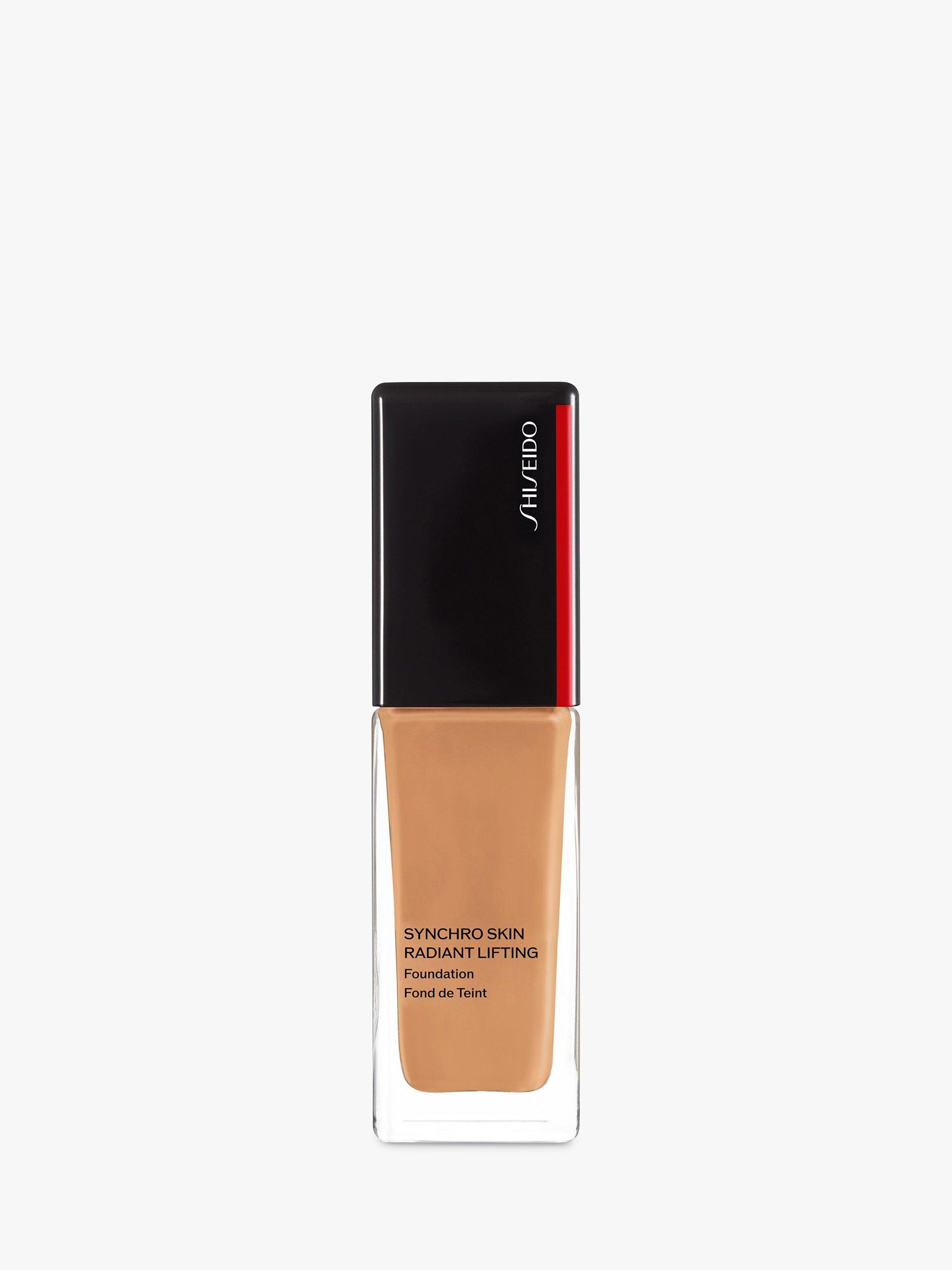 Product image 1 of 6, which shows Shiseido Synchro Skin Radiant Lifting Foundation, 410