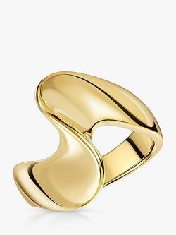 Jools by Jenny Brown Twist Band Ring, Gold, Gold