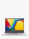 ASUS Vivobook 16 Laptop, AMD Ryzen 7 Processor, 16GB RAM, 512GB SSD, 16” WUXGA, Silver