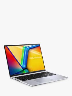 ASUS Vivobook 16 Laptop, AMD Ryzen 5 Processor, 8GB RAM, 512GB SSD, 16” WUXGA, Silver - view 2, Silver