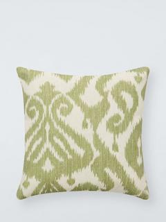 Sanderson Kasuri Indoor/Outdoor Cushion, Matcha