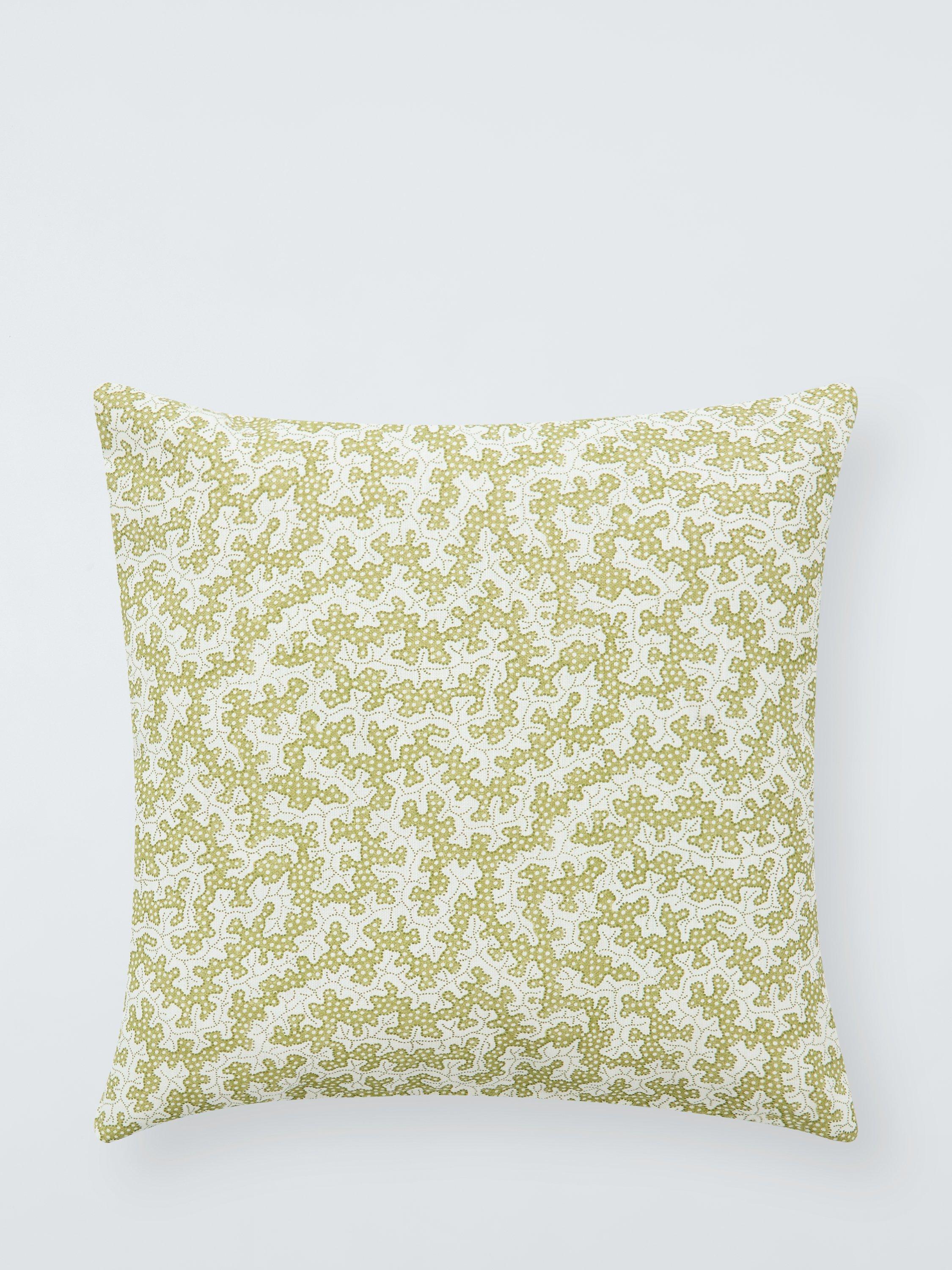 Sanderson Truffle, Indoor/Outdoor Cushion, Olive