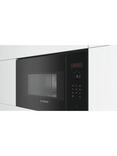 Bosch Series 4 BFL523MB0B Built-in Microwave, Black