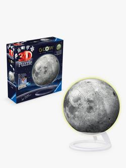 Ravensburger 3D Glow in the Dark Moon Puzzle, 