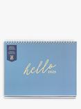 Busy B Desktop Weekly Calendar 2025