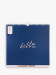 Busy B Spot Weekly Family 2025 Calendar