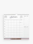 Busy B Spot Weekly Family 2025 Calendar
