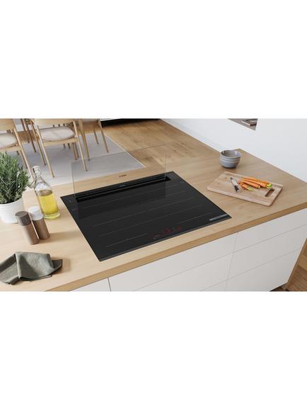 Bosch Series 8 DDW88MM60B Built-In Cooker Hood, Clear Glass - view 2, Clear Glass