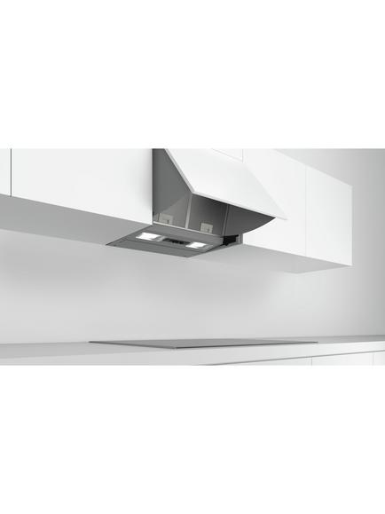 Bosch Series 2 DEM66AC00B 60cm Integrated Cooker Hood, Silver - view 2, Silver