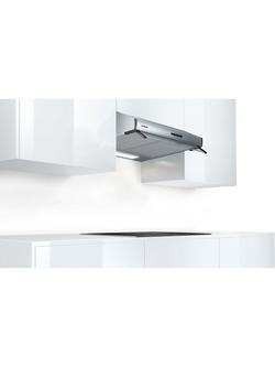 Bosch Series 4 DUL63CC50B 60cm Built-Under Cooker Hood with LED Illumination, Stainless Steel - view 2, Stainless Steel