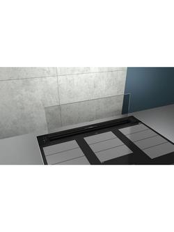 Siemens iQ700 LD98WMM60B Cooker Hood, Clear Glass - view 2, Clear Glass