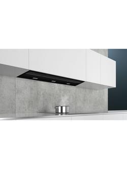 Siemens iQ500 LJ97BAM60B 90cm Integrated Canopy Cooker Hood, Black - view 2, Black
