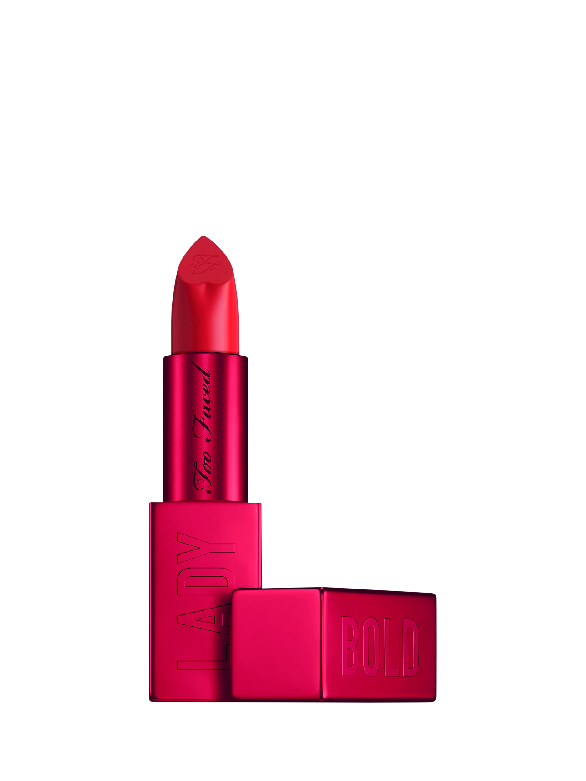 Product image 1 of 7, which shows Too Faced Lady Bold Em-Power Pigment Cream Lipstick, Lady Bold