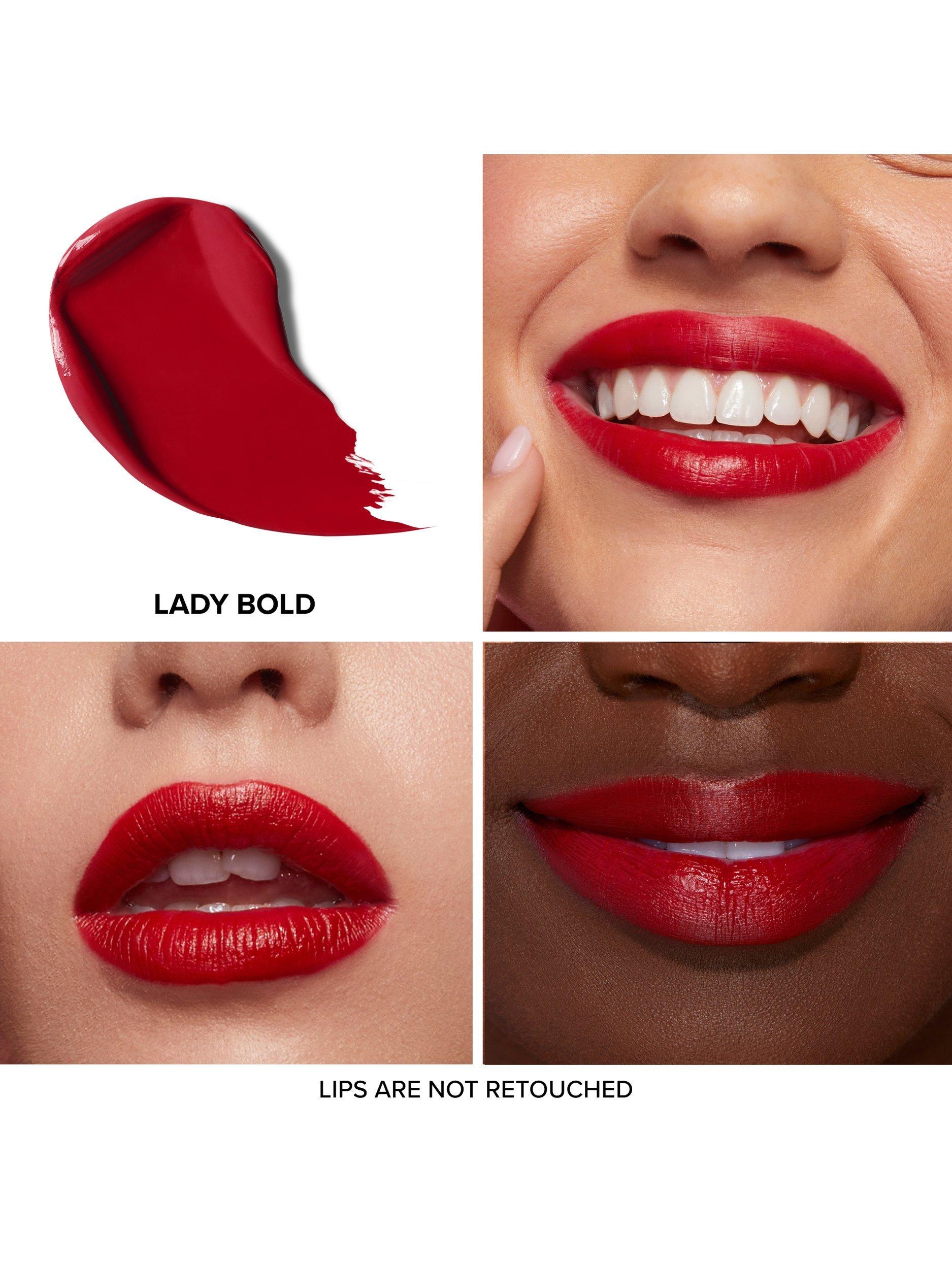 Product image 2 of 7, which shows Too Faced Lady Bold Em-Power Pigment Cream Lipstick, Lady Bold