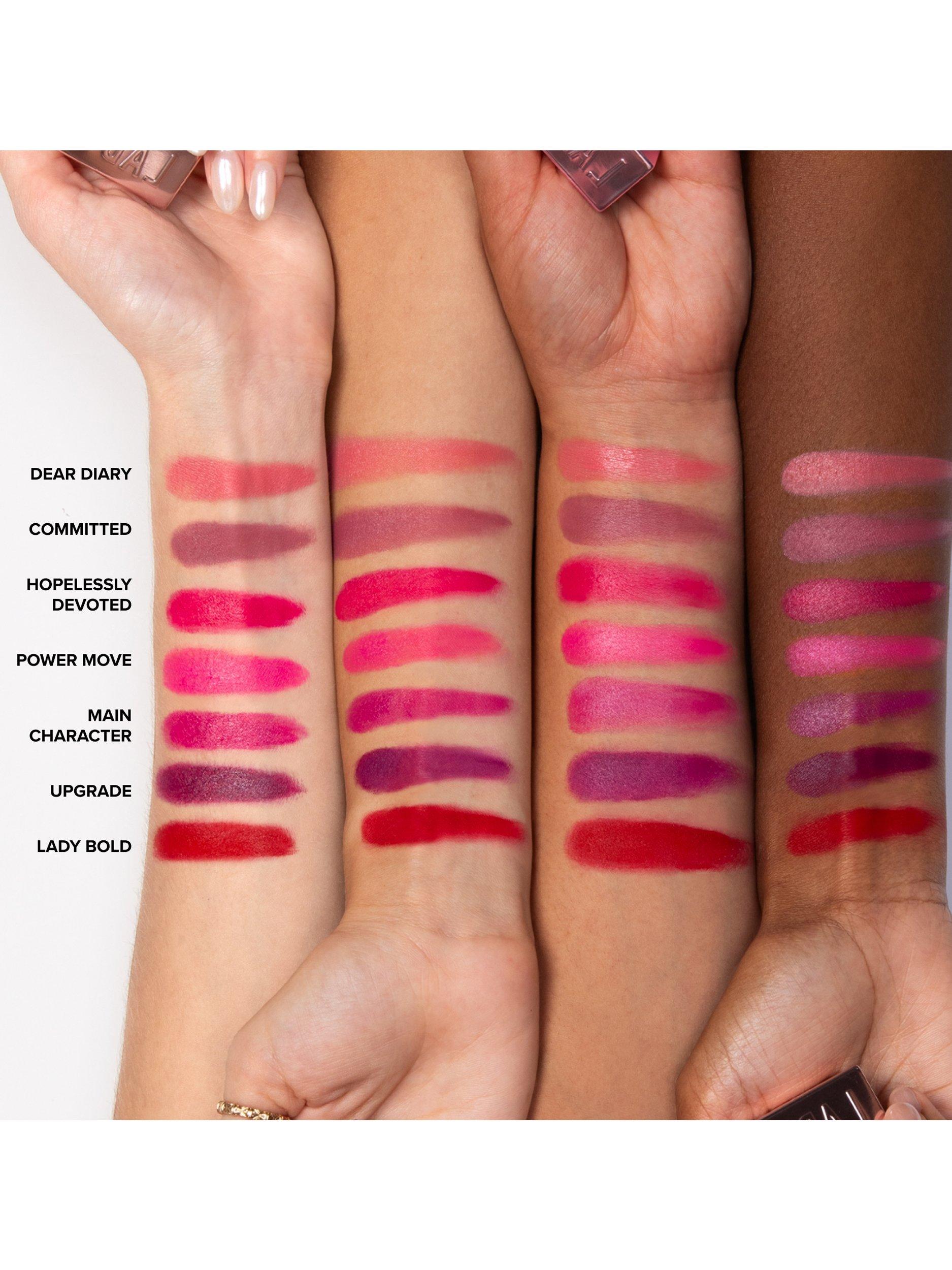 Product image 3 of 7, which shows Too Faced Lady Bold Em-Power Pigment Cream Lipstick, Lady Bold