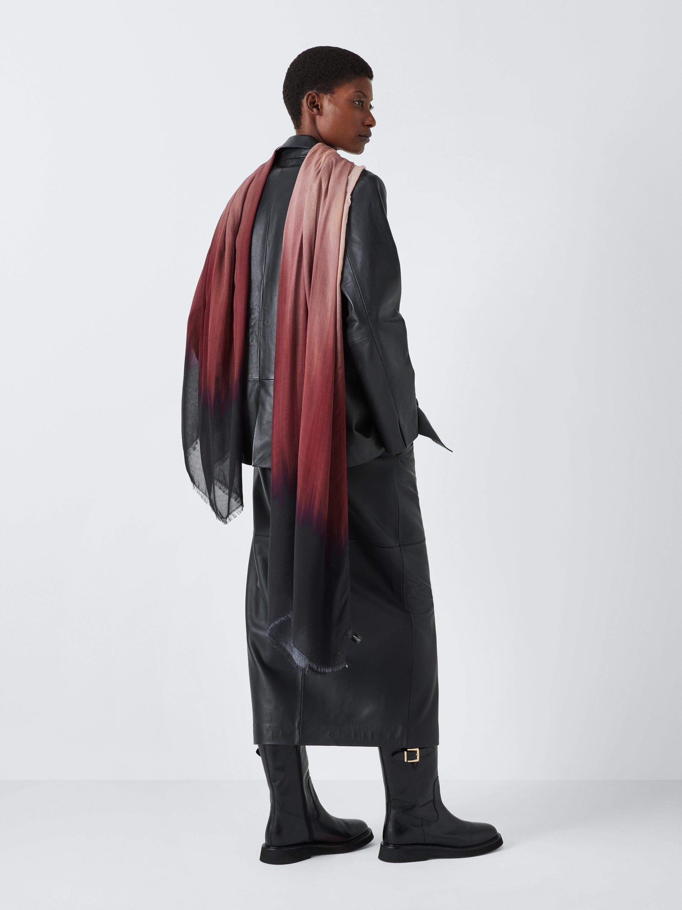 Product image 5 of 5, which shows John Lewis Painted Ombre Scarf, Multi