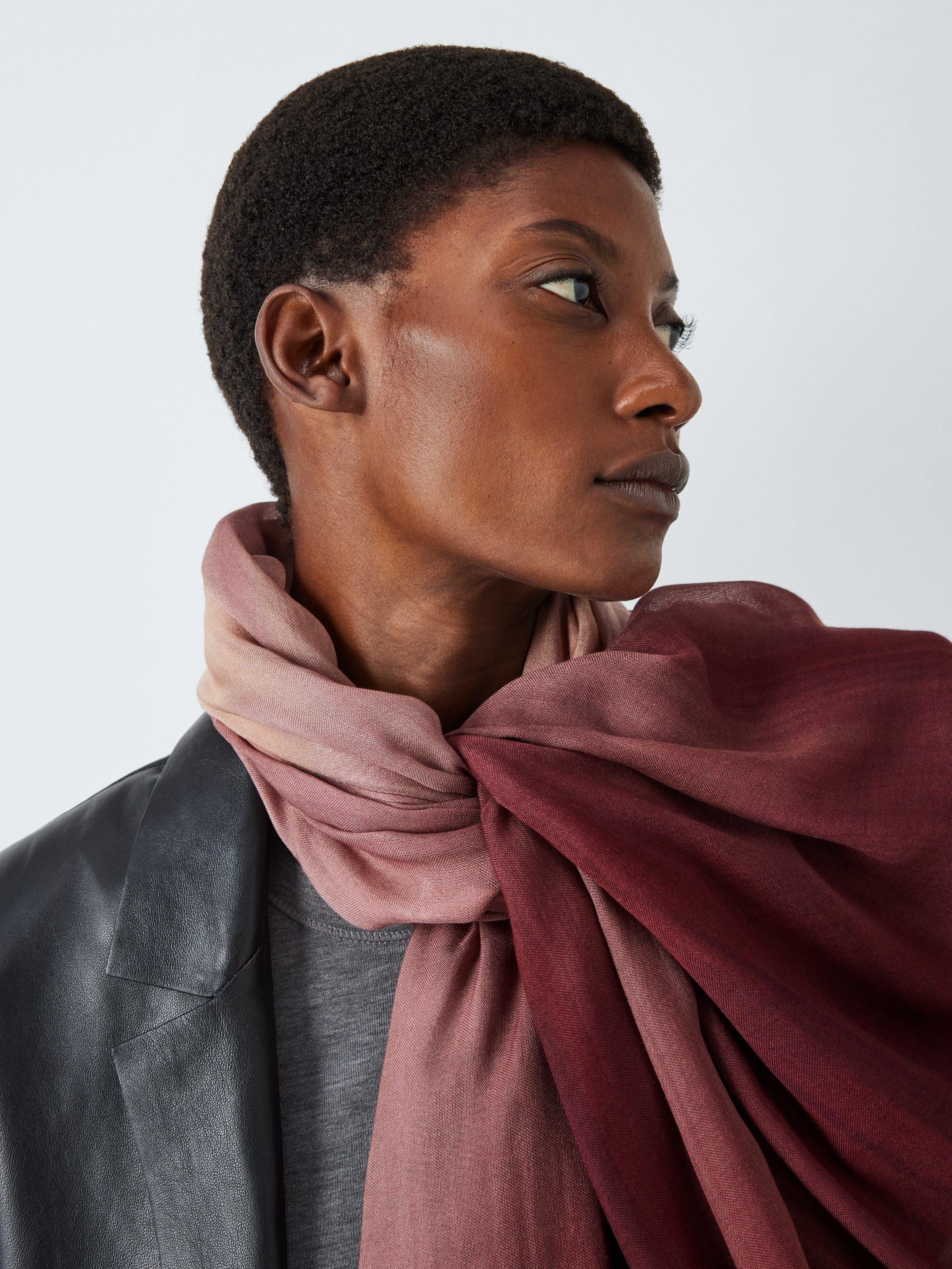 John Lewis Painted Ombre Scarf Multi