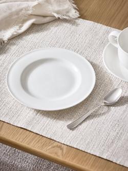 John Lewis + Queensberry Hunt Cupola Bone China Tea Plate, 19cm, White - view 2, 