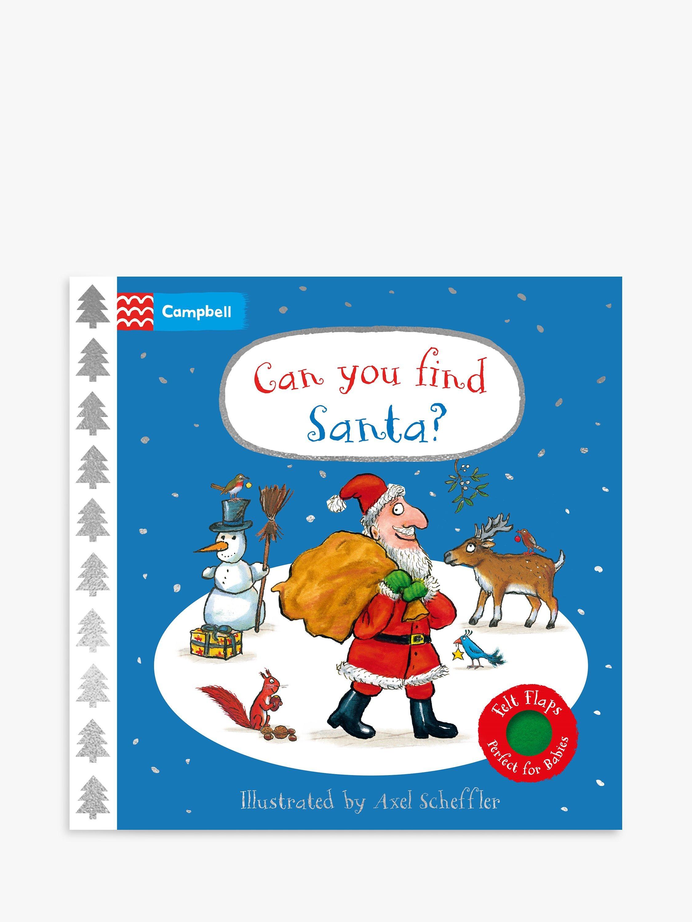 Campbell Books Can You Find Santa? Kids' Book