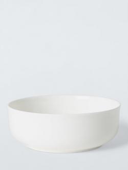 John Lewis + Queensberry Hunt Cupola Bone China Cereal Bowl, 15cm, White, 