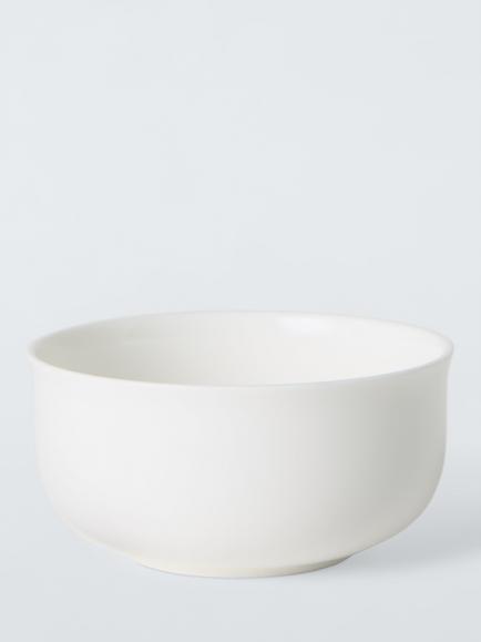 John Lewis + Queensberry Hunt Cupola Bone China Fruit Bowl, 11cm, White, 