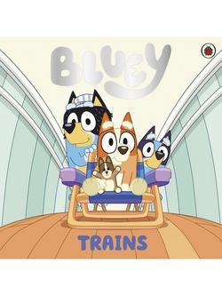 Bluey Trains Book, Multi