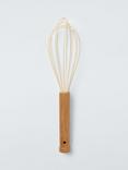 John Lewis Wood Handle Silicone Whisk