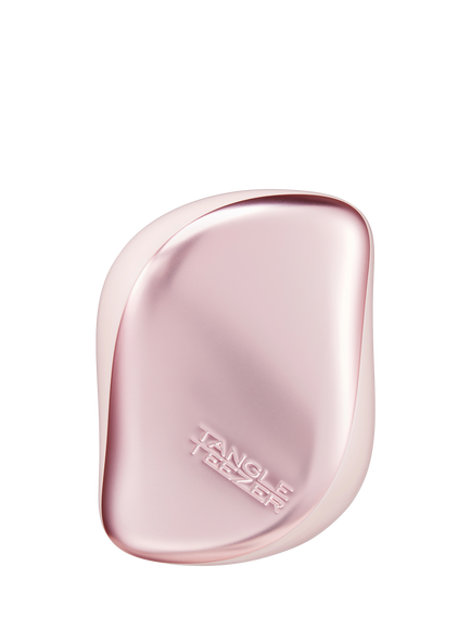 Tangle Teezer Compact Styler, Pink Matte Chrome, Pink Matte Chrome