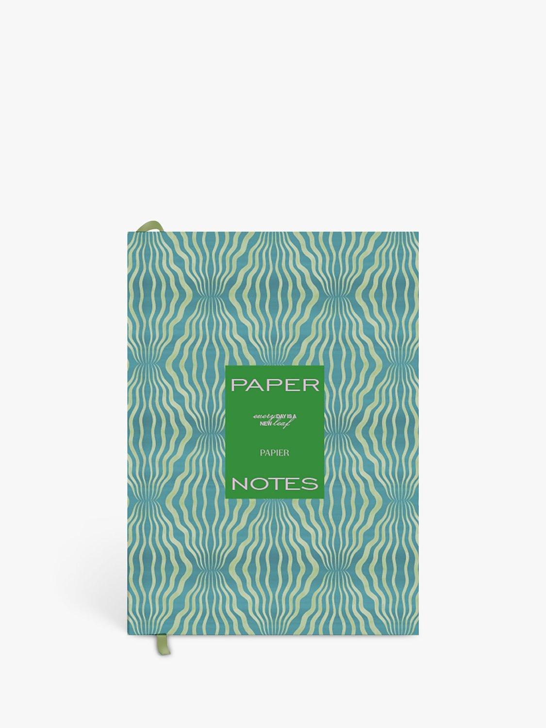 Papier Waves Lined Notebook, Multi