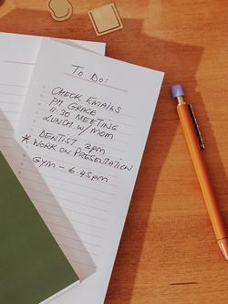 Papier Colourblock List Notepads, Multi - view 2, Multi