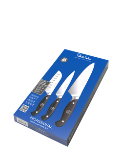 Robert Welch Professional Kitchen Knives Home Chef Set, 3 Piece - view 2, Silver