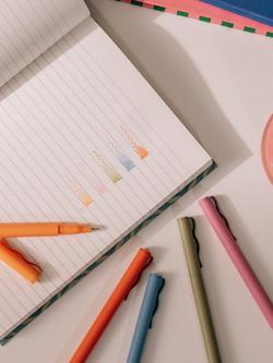 Papier Fineliner Pens, Set of 5, Multi - view 2, Multi