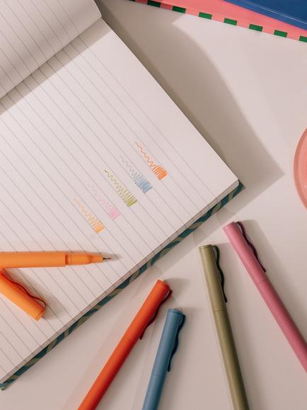 Papier Fineliner Pens, Set of 5, Multi - view 2, Multi