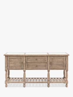 Gallery Direct Selma 2 Door, 2 Drawer Sideboard, Natural, Natural