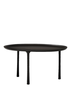 west elm Sintra Metal Coffee Table, Dark Bronze, 