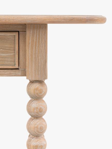 Gallery Direct Bessemer Console Table, Oak - view 2, Natural