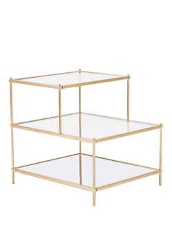 west elm Terrace Side Table, Antique Brass, 