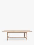 Gallery Direct Bessemer Rectangular Extending Dining Table, Oak