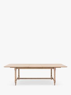 Gallery Direct Bessemer Rectangular Extending Dining Table, Oak, Natural