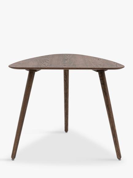 Gallery Direct Lewes Dining Table, Smoked Oak, 