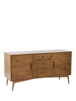 west elm Mid-Century Wood Sideboard, Acorn, 