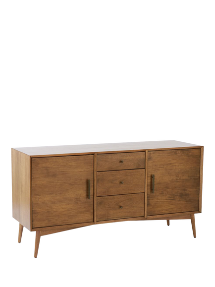 west elm Mid-Century Wood Sideboard, Acorn, 