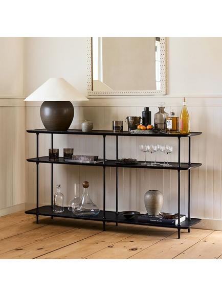 west elm Sintra Console Table, Dark Bronze - view 2, 