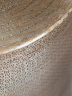 Gallery Direct Pueblo Coffee Table, Antique Brass - view 2, Antique Brass