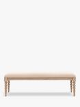 Gallery Direct Bessemer Upholstered Dining Bench, Oak