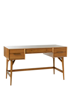 west elm Mid-Century Wood Desk, Acorn, 