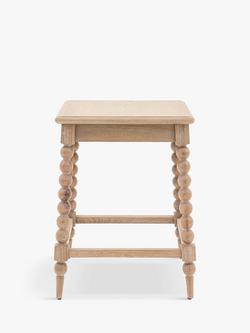 Gallery Direct Bessemer Side Table, Oak, Natural