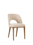 west elm Boerum Dining Chair, Sand/Burnt Wax